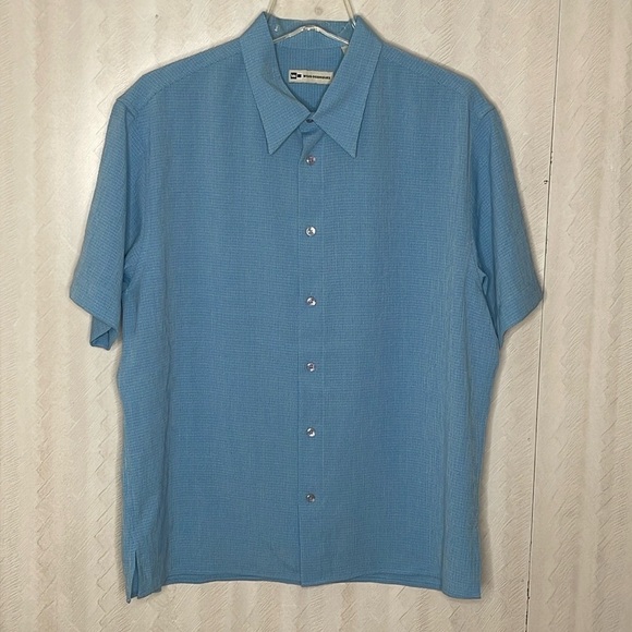 ❤️ 🆕 WILKE-RODRIGUEZ Button Down Shirt Size L - Picture 2 of 4